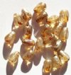 20 11x8mm Three Sided Crystal Picasso Drop Beads